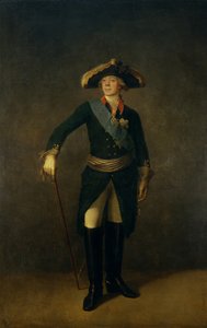 Retrato do imperador Paulo I da Rússia 1754-1801, 1797