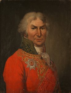 Retrato do poeta Conde Dmitry Khvostov 1810-1889, ca 1808