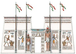 O 10º Pilar, Karnak, Egito de Stephen Conlin