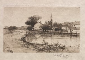 Esboço perto de Pittsfield, Massachusetts, 1887-1888.
