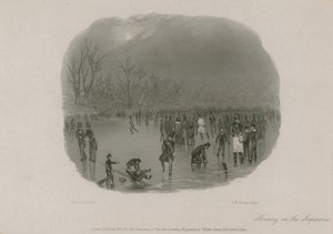 Patinando na serpentina, Hyde Park, Londres