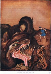 Cadmo e o dragão de Stephen Reid