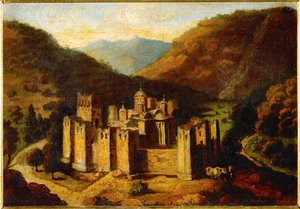 Mosteiro de Manasija de Stevan Todorovic