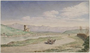 Parti ved Ponte Molle i Roms Campagne de Stilling, H.C.