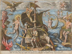 Ferdinandus Magallanes Lusitanus da América Revetio, 1591