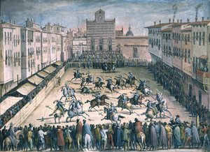 Justa de Cavalos na Piazza Santa Croce, 1561-1562