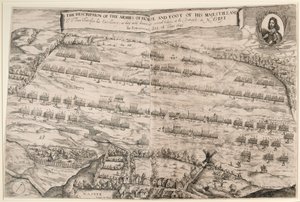 Descrição dos Exércitos de Cavalo e Pé de Suas Majestades, e Sir Thomas Fairefax; o décimo terceiro dia de junho de 1645 de Streeter