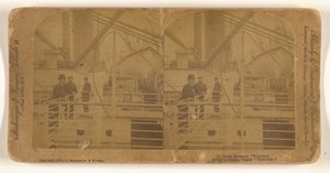 No convés do navio a vapor "Teutónico". de Strohmeyer and Wyman