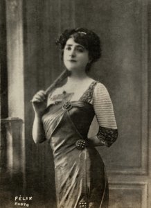 Retrato da artista francesa Marie Yahne (1867)