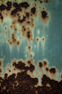 Azul-petróleo envelhecido e ferrugem de Studio Meikle