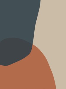 Formas orgânicas com um toque rústico