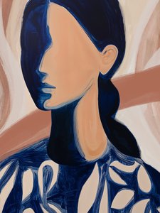 Perfil Azul Elegante de Studio Palette