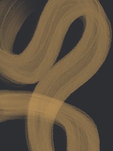 Fluxo Abstrato Dourado de Studio Palette