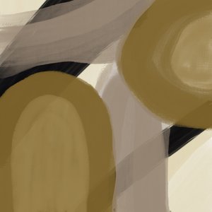 Formas Orgânicas Douradas
