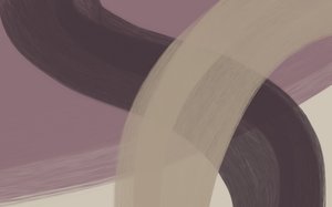 Curvas abstratas em tons suaves