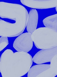 Formas abstratas em azul sereno de Studio Palette