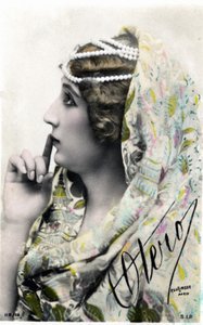 O belo Otero, cartão postal do início do século XX. (foto) de Studio Reutlinger