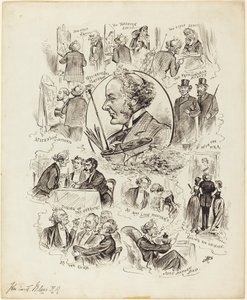 Dias com Celebridades: Sr. Millais, R.A. de Studio of Alfred Bryan