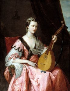 Mary Hopkinson, c. 1764. de Studio of Benjamin West
