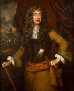 Retrato de um homem desconhecido chamado William III, final do século XVII de Studio of William Wissing