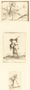 Folha de gravuras de Style of Jacques Callot