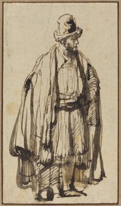 Um oriental de Style of Rembrandt van Rijn