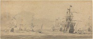 Marinha de Style of Willem van de Velde the Younger