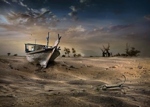 O Barco Esquecido do Deserto de Sulaiman Almawash