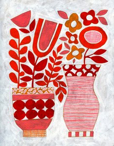 Vasos florais modernos de Susan Black