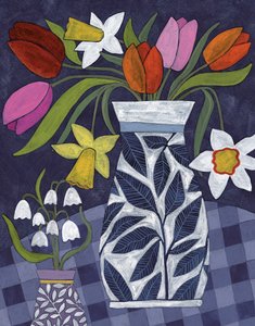 Flores vibrantes da primavera de Susan Black