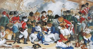 Ilustração de Cats Galore! Um Compêndio de Gatos Cultivados (pub. 2015) de Susan Herbert