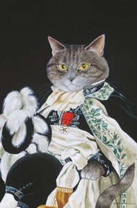 Ilustração de Cats Galore! Um Compêndio de Gatos Cultivados (pub. 2015) de Susan Herbert