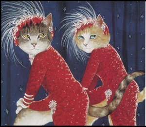 Ilustração do filme Cats (pub. 2006) de Susan Herbert