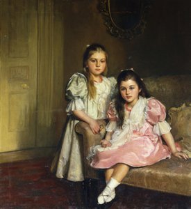 Retrato das Filhas de Lawrence Pilkington de Susan Isabel Dacre