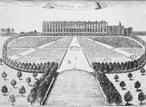 Hampton Court East Front, c.1830 de Sutton Nicholls