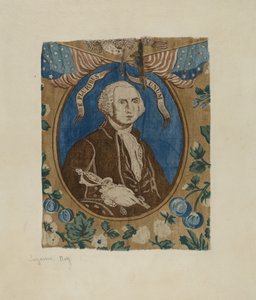 Retrato de George Washington, c. 1939.