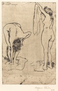 Mulheres no banho de Suzanne Valadon
