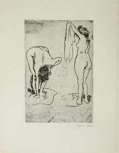 Duas mulheres se secando de Suzanne Valadon