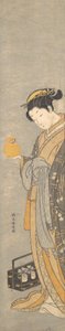 Beleza e Santidade, provavelmente 1770., provavelmente 1770. de Suzuki Harunobu