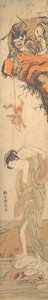 Beleza com Demônios, século 18., século 18. de Suzuki Harunobu