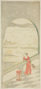 Poeta Chinês de Suzuki Harunobu