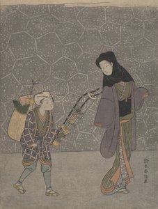 Arco Esmagador de Demônios, ca. 1765., c. 1765. de Suzuki Harunobu