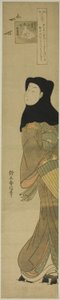The Jewel River of Plovers (Chidori no Tamagawa), da série "Six Jewel Rivers in Popular Customs (Fuzoku Mu Tamagawa)" de Suzuki Harunobu