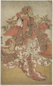 A Dança do Leão de Suzuki Harunobu