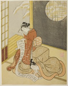 A carta de amor de Suzuki Harunobu