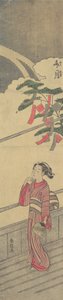 O Sétimo Mês Fumizuki, ca. 1765. de Suzuki Harunobu