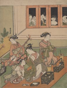 Os Vigilantes e os Vigiados, 1764-72., 1764-72. de Suzuki Harunobu