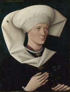 Retrato de uma mulher da família Hofer, ca 1470