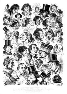 Caricaturas de Punch, 1844-1882.