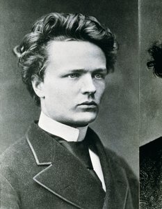 August Strindberg (foto a p/b)